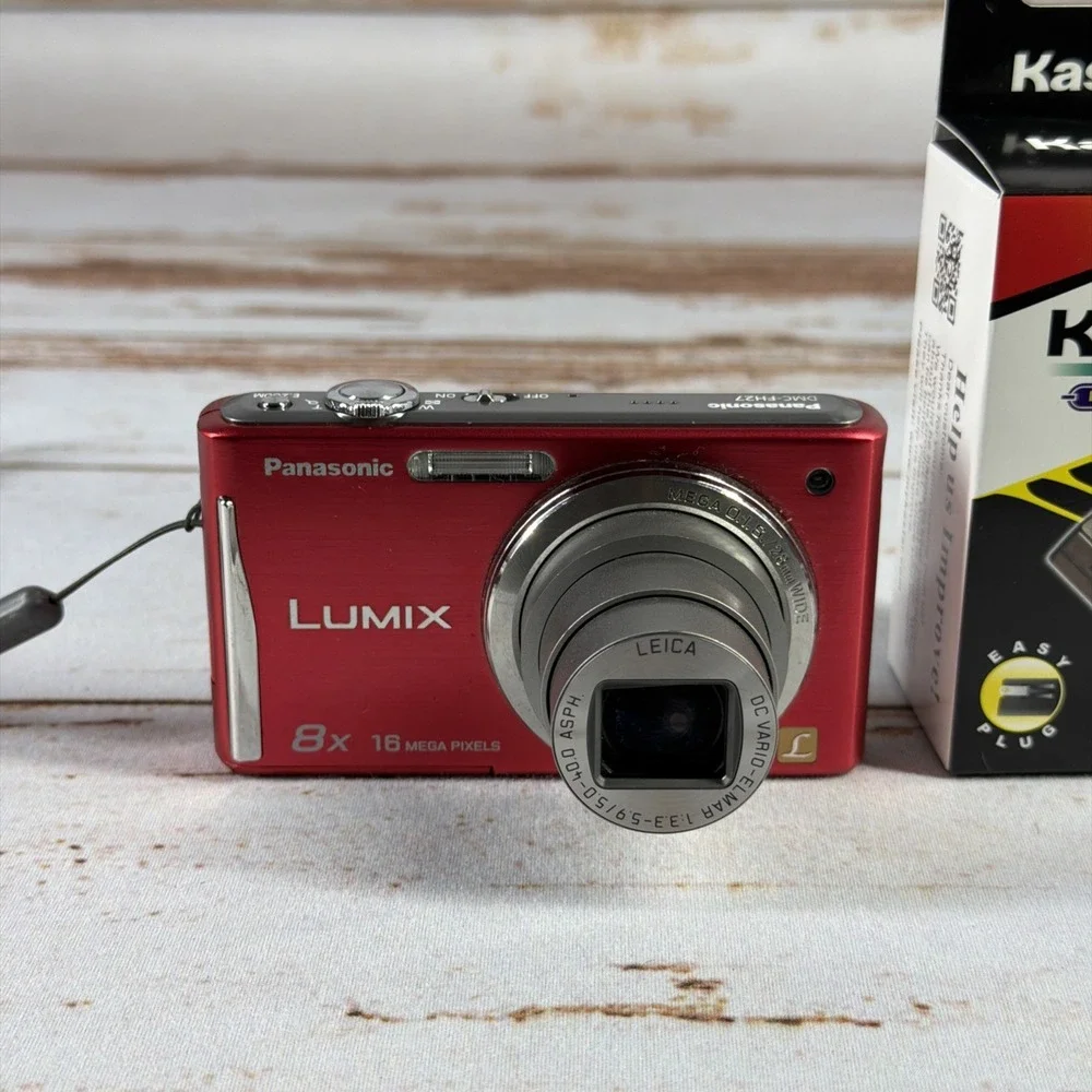Panasonic Lumix DMC-FH27 16MP Camera AS-IS System Error Zoom Parts
